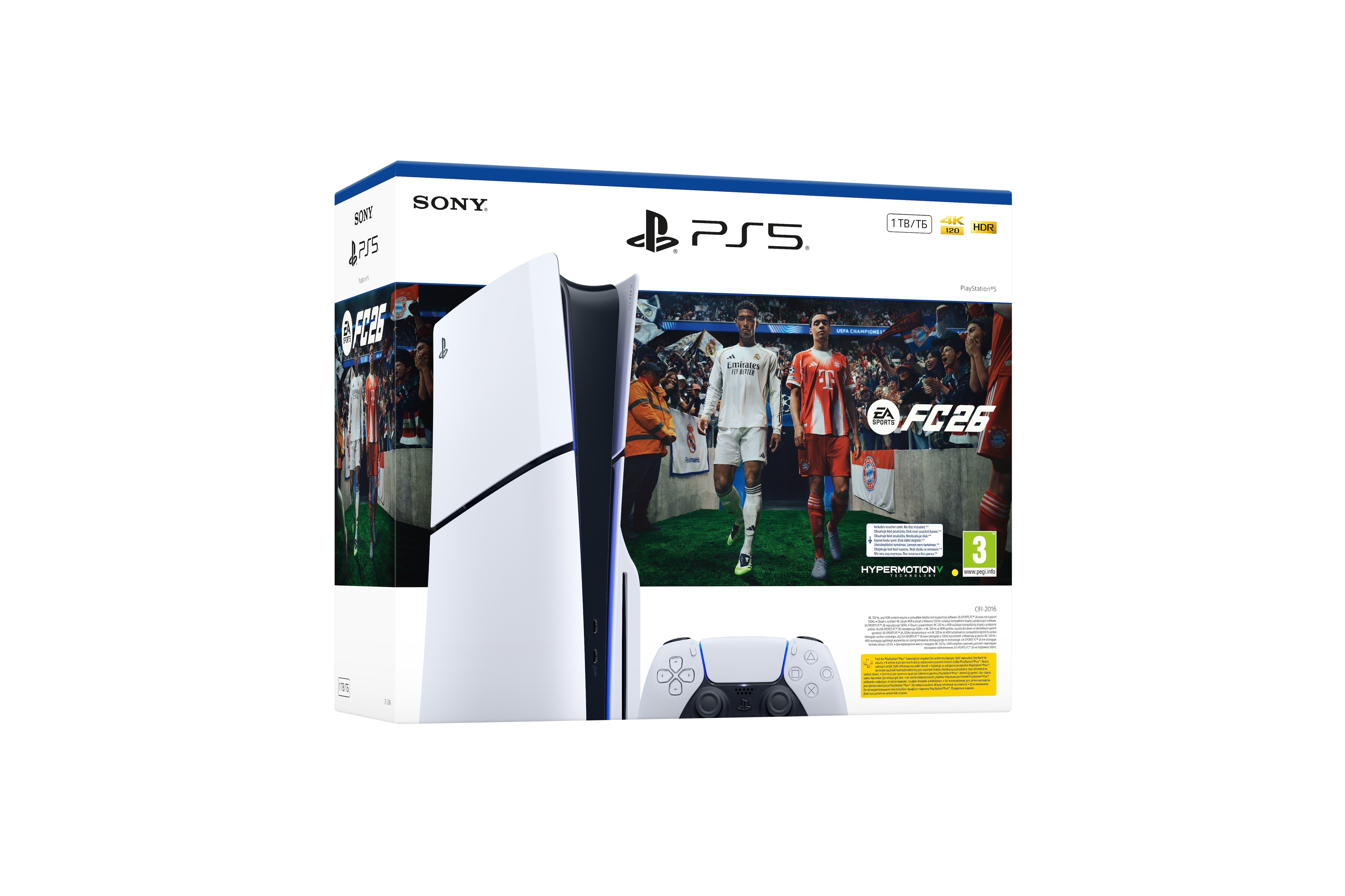 Gaming Sony Playstation 5 Slim Disc Version (Ea Sports Fc 26 Bundle) Eu