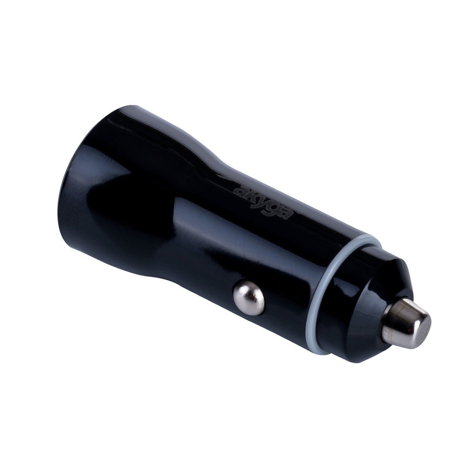 Akyga Cargador De Coche 12/24v Ak-Ch-16 36w Usb-A + Usb-C Pd Quick Charge 3.0 5-12v/1.5-3a Negro