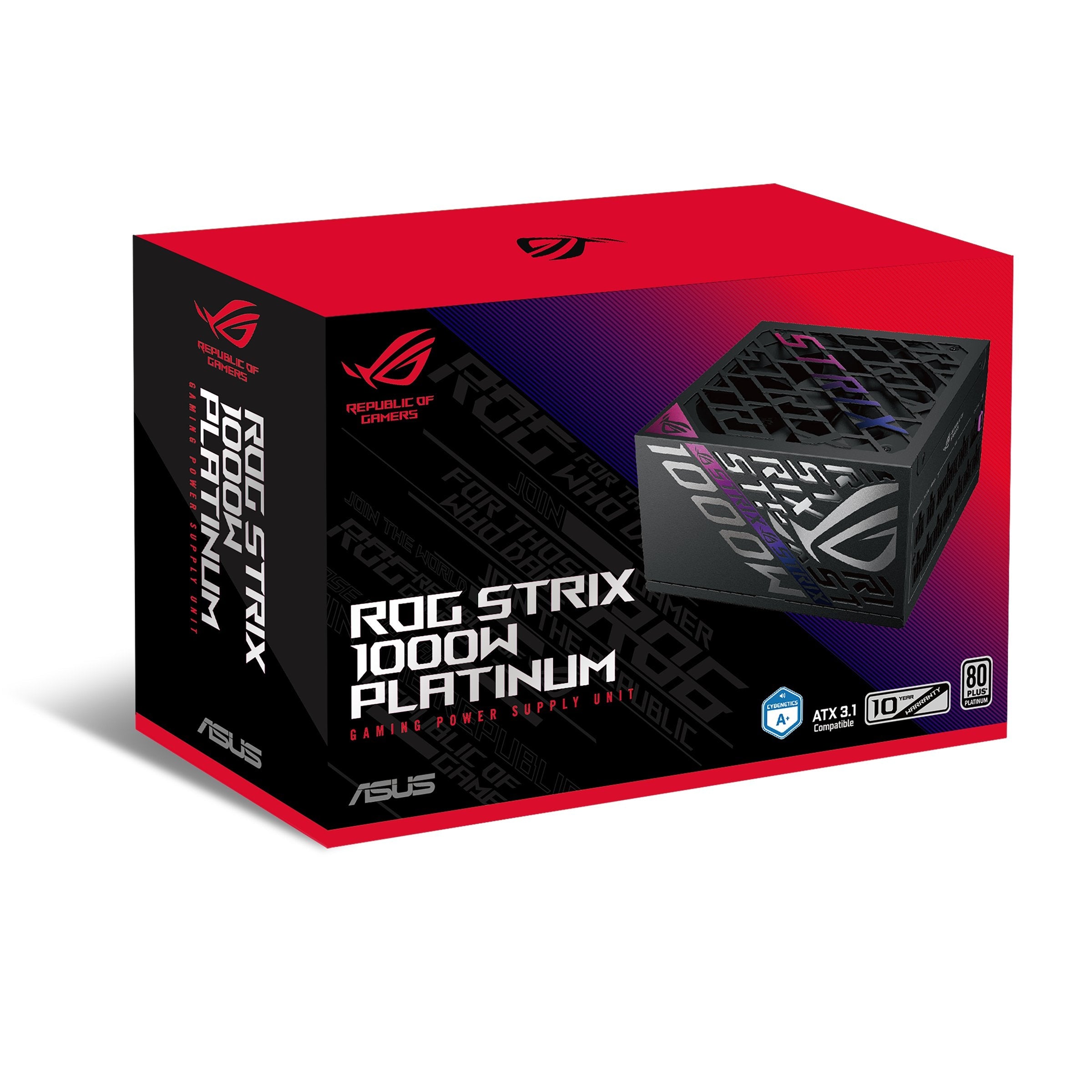 EAN 4711387594384 - ASUS ROG STRIX-1000P-GAMING unidad de fuente de alimentación 1000 W 20+4 pin ATX ATX Negro, Plata imagen 15