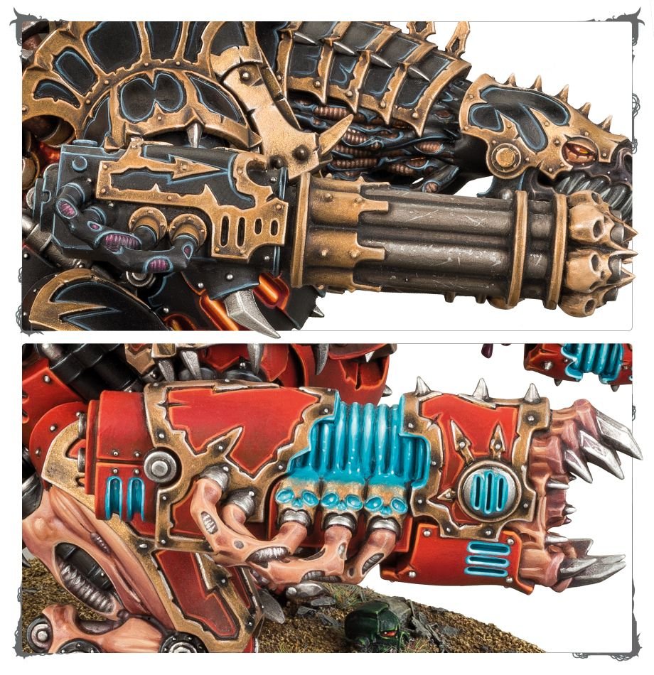 Warhammer 40k - Space Marine Du Chaos Forgefiend