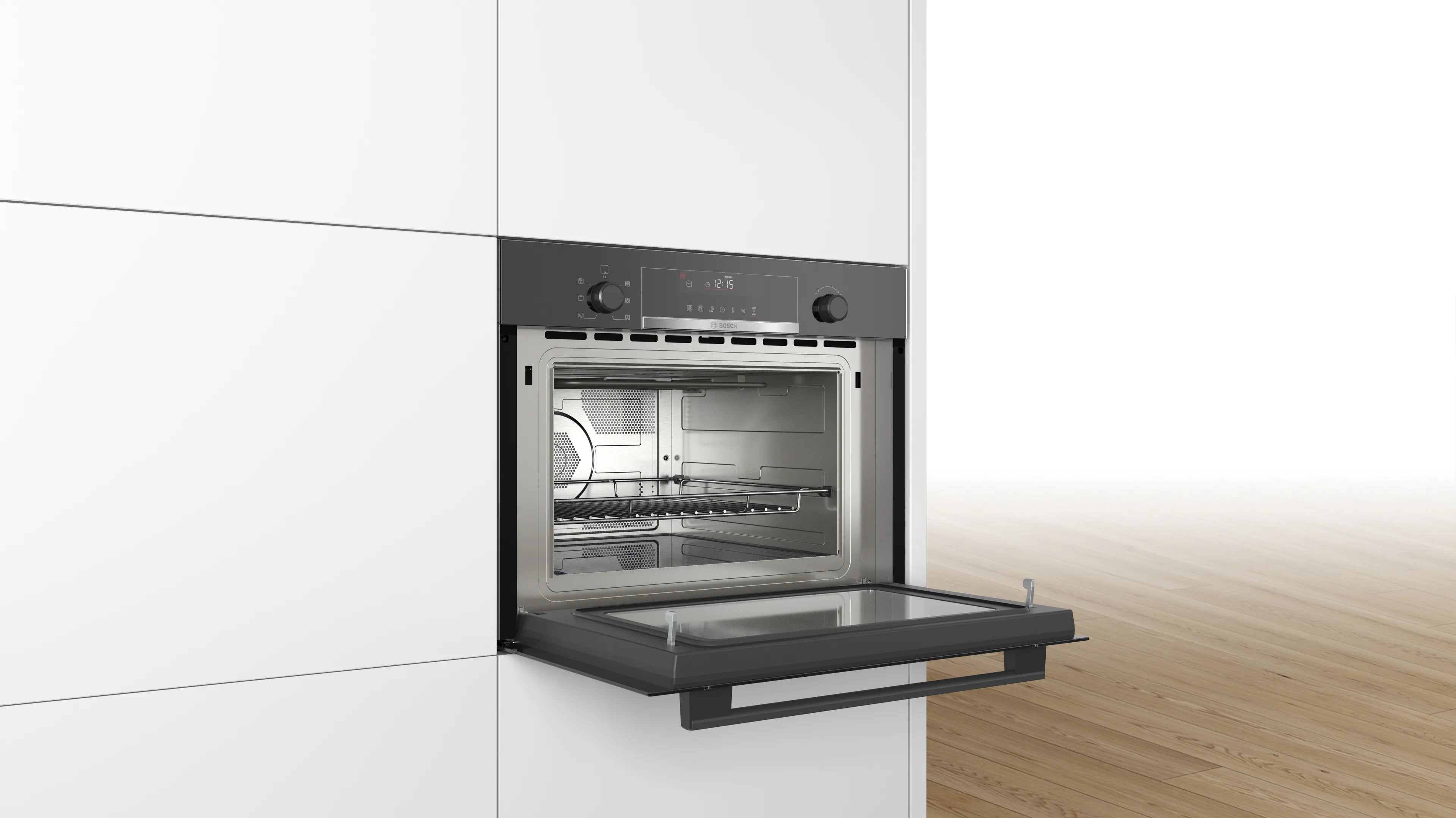 EAN 4242005477142 - Bosch Serie 6 CMA585GB1 microondas Negro Microondas combinado Integrado 44 L 900 W imagen 4