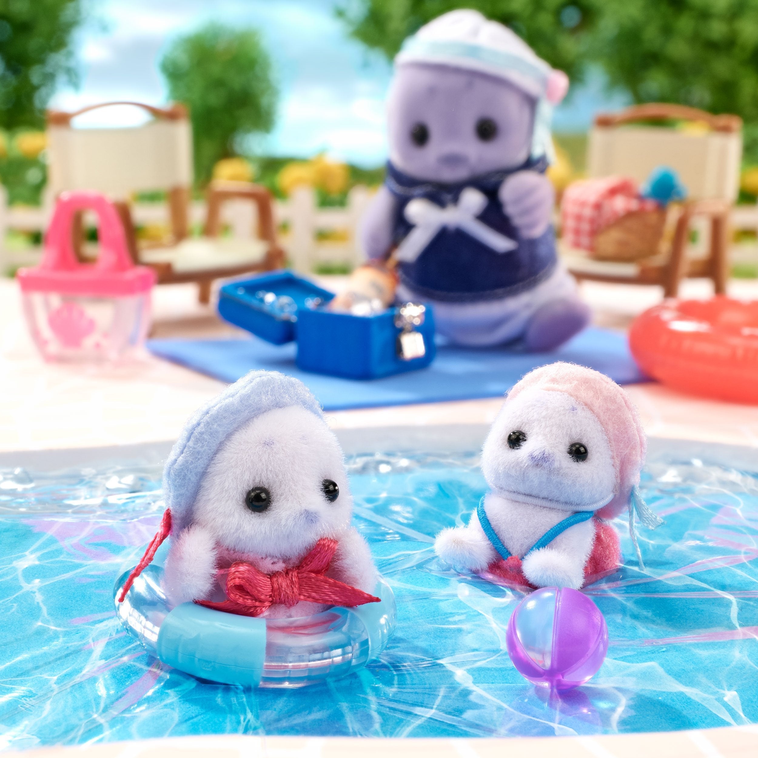 Epoch Sylvanian Families - Robben Familie 5759