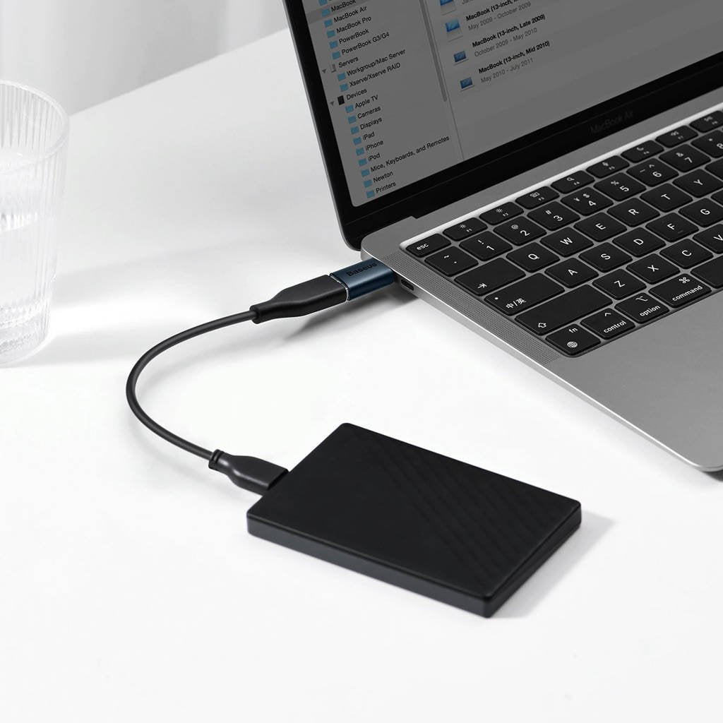 EAN 6932172605650 - Baseus ZJJQ000003 cambiador de género para cable USB Type-C USB-A 3.2 Gen 1 Azul imagen 9