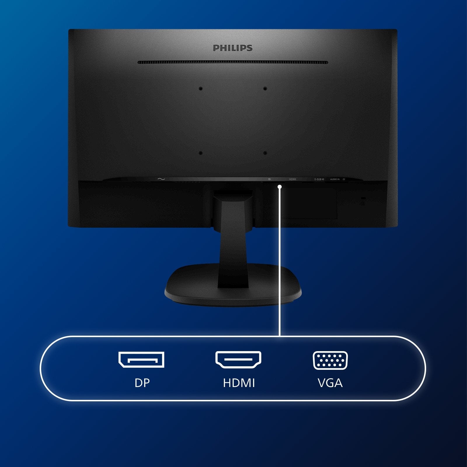 EAN 8712581745905 - Philips V Line 273V7QJAB/00 LED display 68,6 cm (27") 1920 x 1080 Pixeles Negro imagen 4