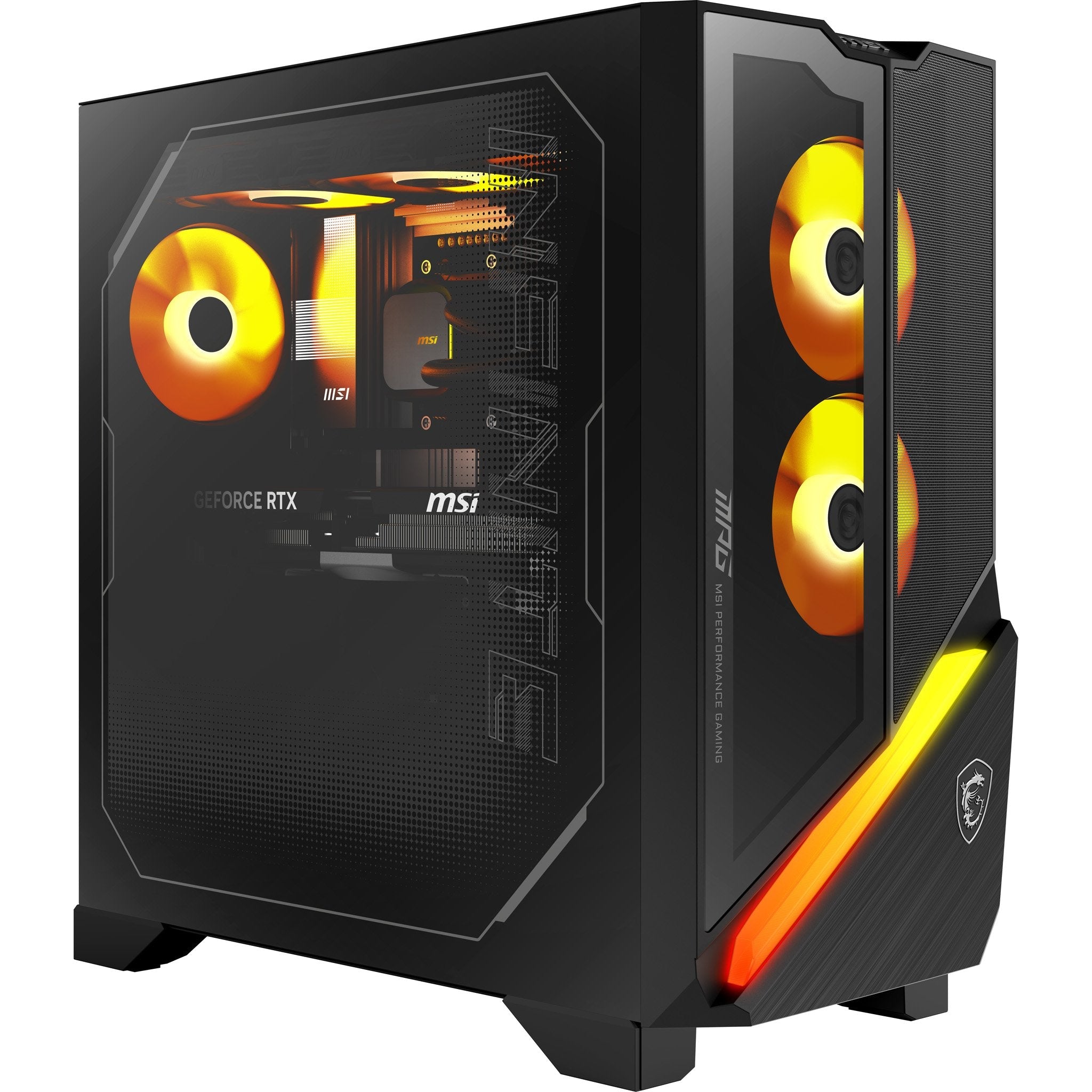 Pc Msi Desktop Amd Ryzent 7 7800x3d 32 Gb Ddr5-Sdram Storage Ssd Ssd 1 Tb Nvidia Geforce Rtx 5070 On Board Graphics Amd Radeon Graphics Wi-Fi Yes Bluetooth Yes Windows 11 Home Mpginfz3x3d7nvrr7-875eu