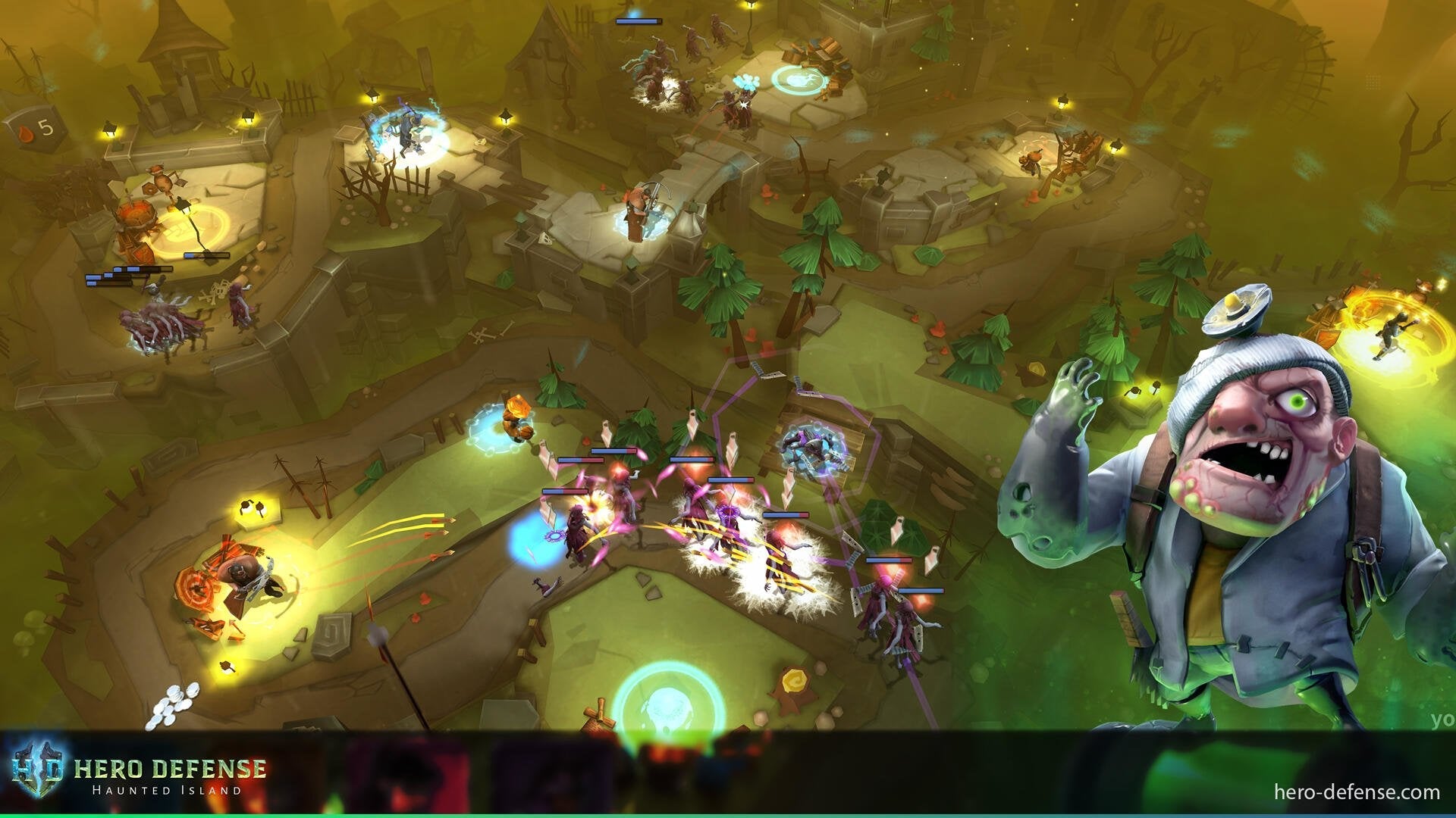 Juego Hero Defense Playstation 4