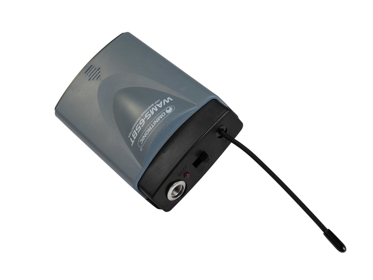 Omnitronic Wams-65bt - Sistema De Micrófono - Negro