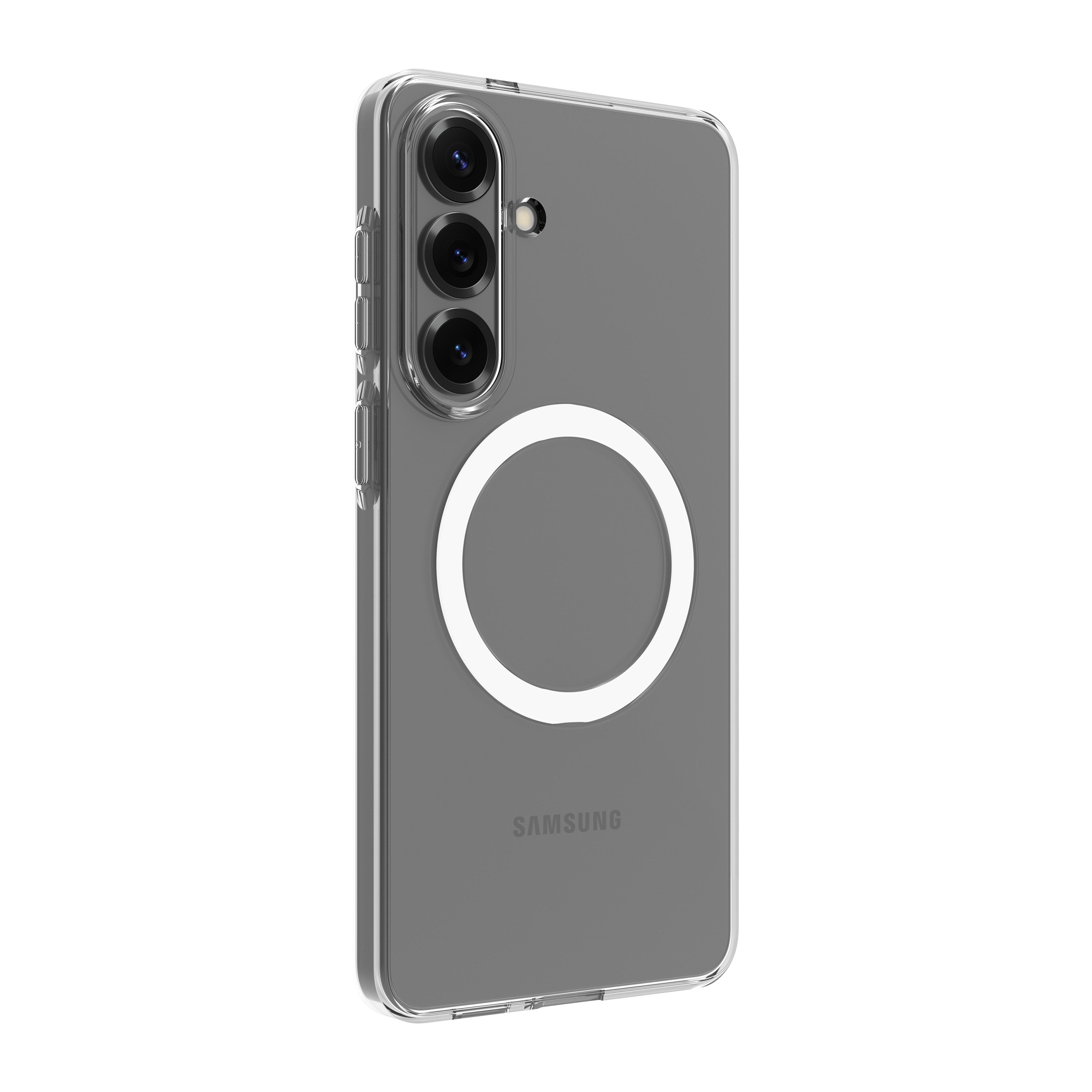 Dbramante1928 Greenland Pro Qi2 Carcasa Trasera Para Teléfono Móvil Compatibilidad Con Magsafe Plástico Transparente Para Samsung Galaxy S26+