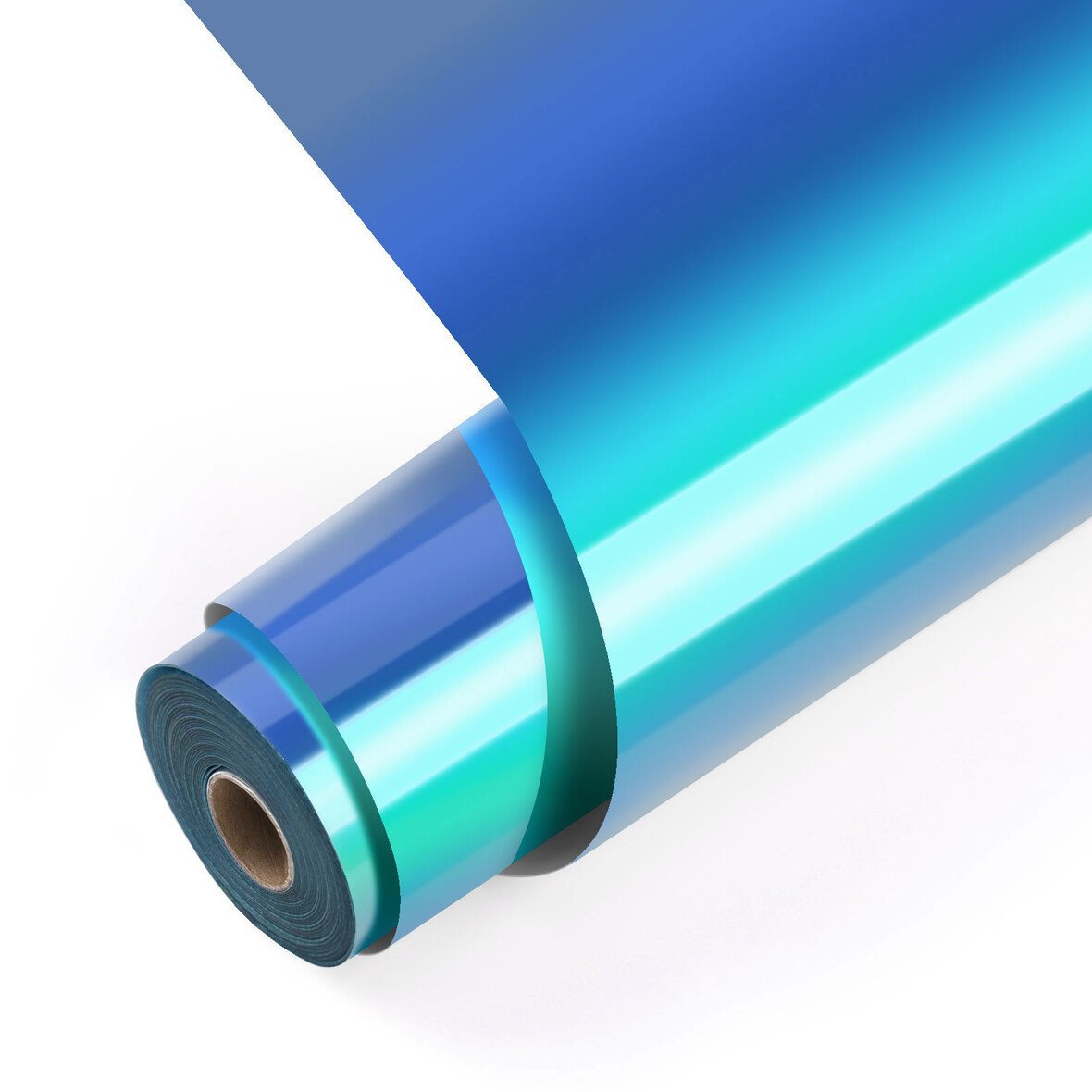 Loklik Permanent Adhesive Vinyl Holographic - Aqua Blue