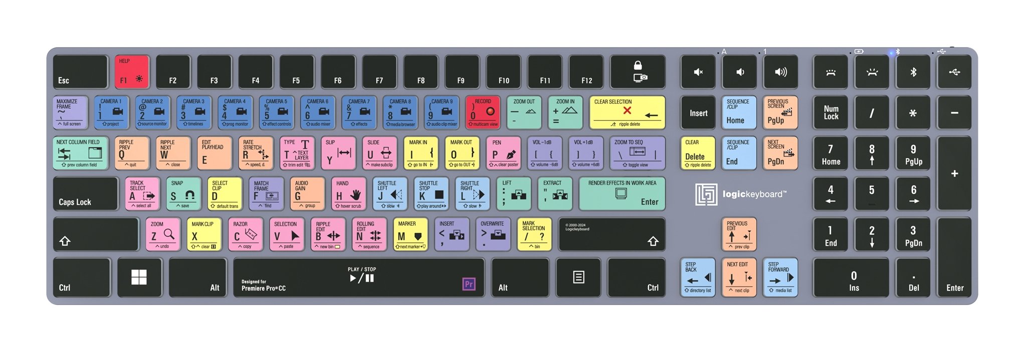 Logickeyboard Adobe Premiere Pro Cc Titan Uk (Pc)