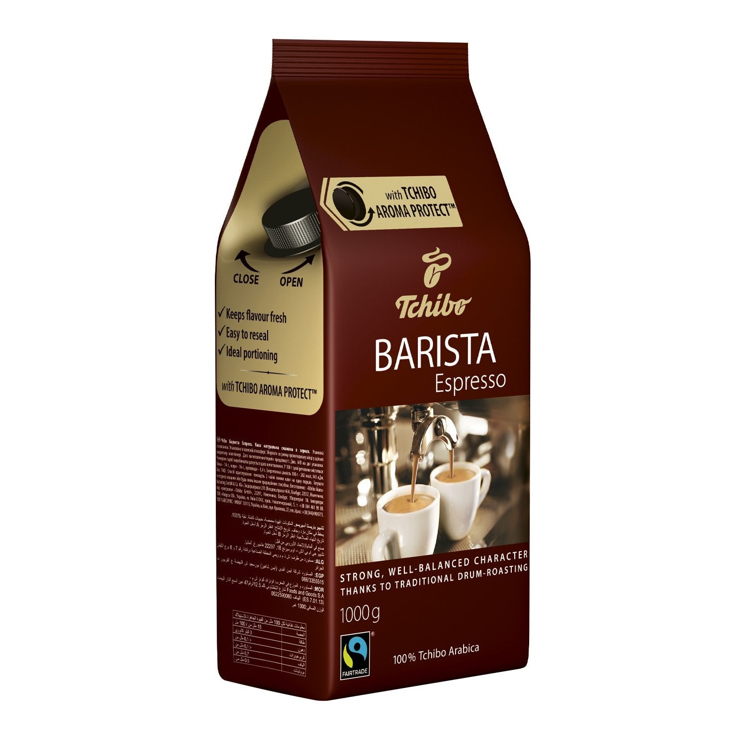 EAN 4046234928822 - Tchibo *Coffee beans Barista Espresso 1000g 1 kg imagen 2