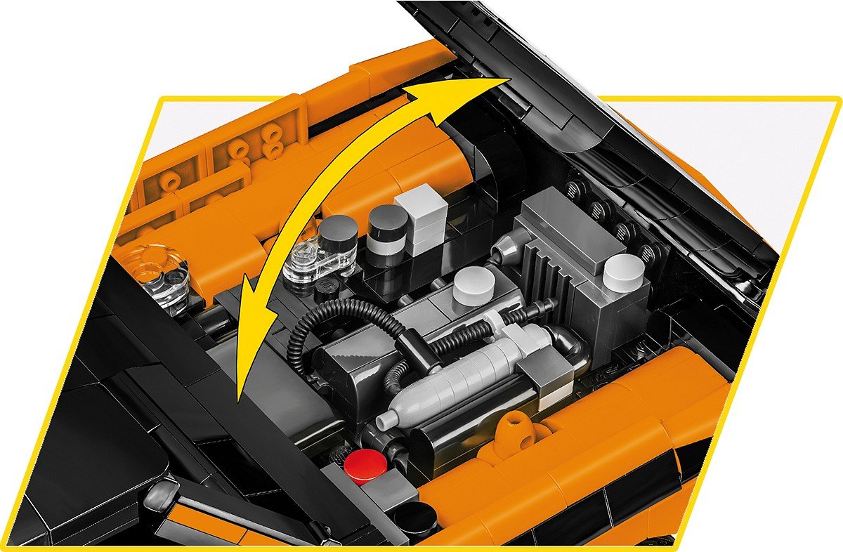 Cobi Opel Manta A Gt/E 1974, Escala De Juguetes De Construcción 1:12 Cobi-24349