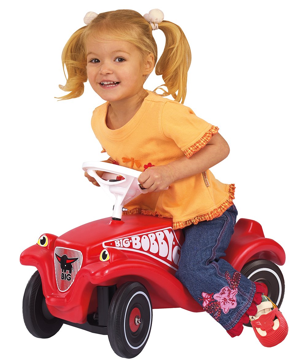 Big Bobby-Car-Classic, Correpasillos Rojo / Negro