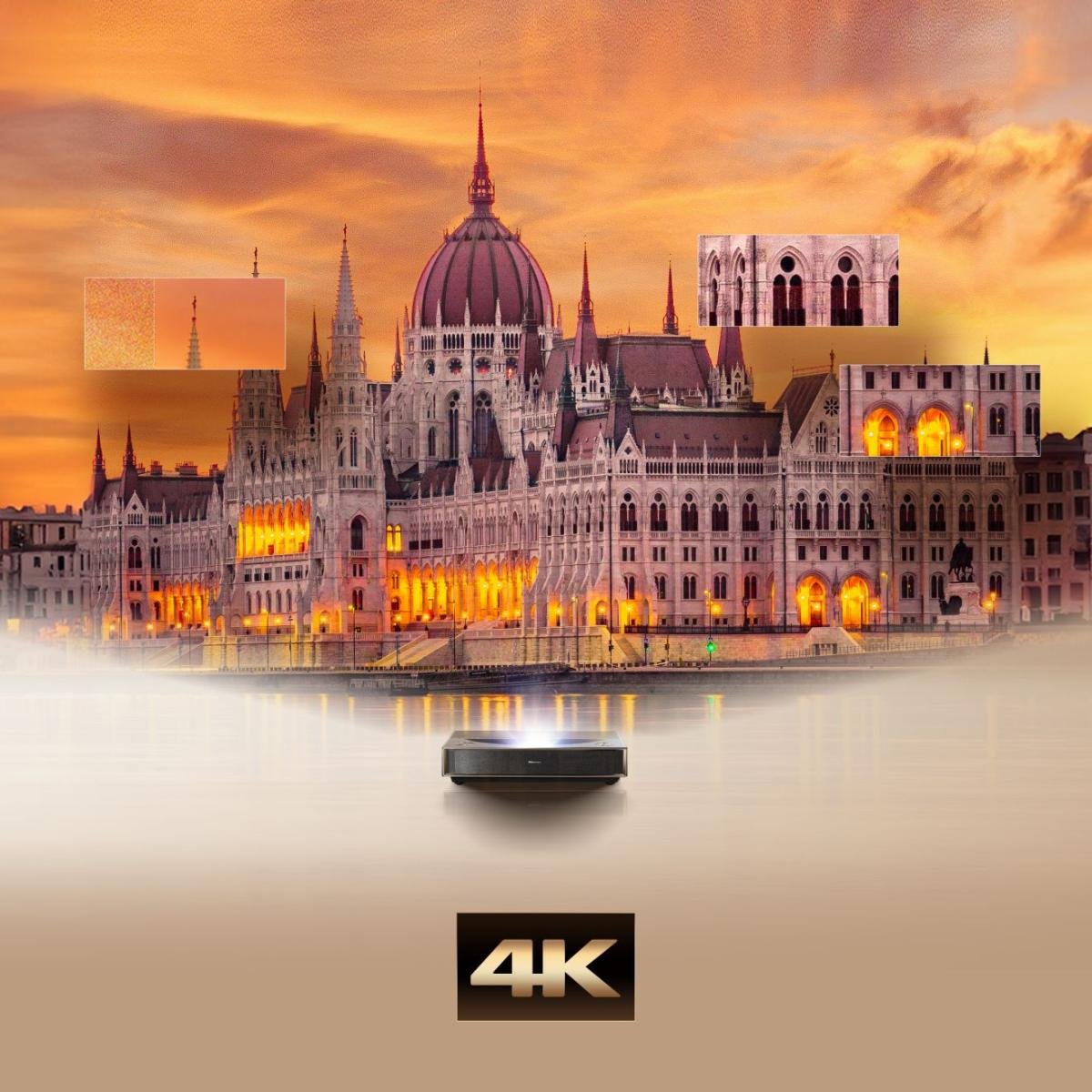 EAN 6942351423012 - Hisense PT1 Proyector de alcance ultracorto UHD 4K (3840x2160) 3D Negro imagen 7