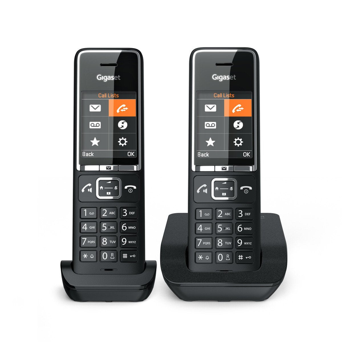 EAN 4250366866352 - Gigaset COMFORT 550 duo Teléfono analógico Identificador de llamadas Negro imagen 1