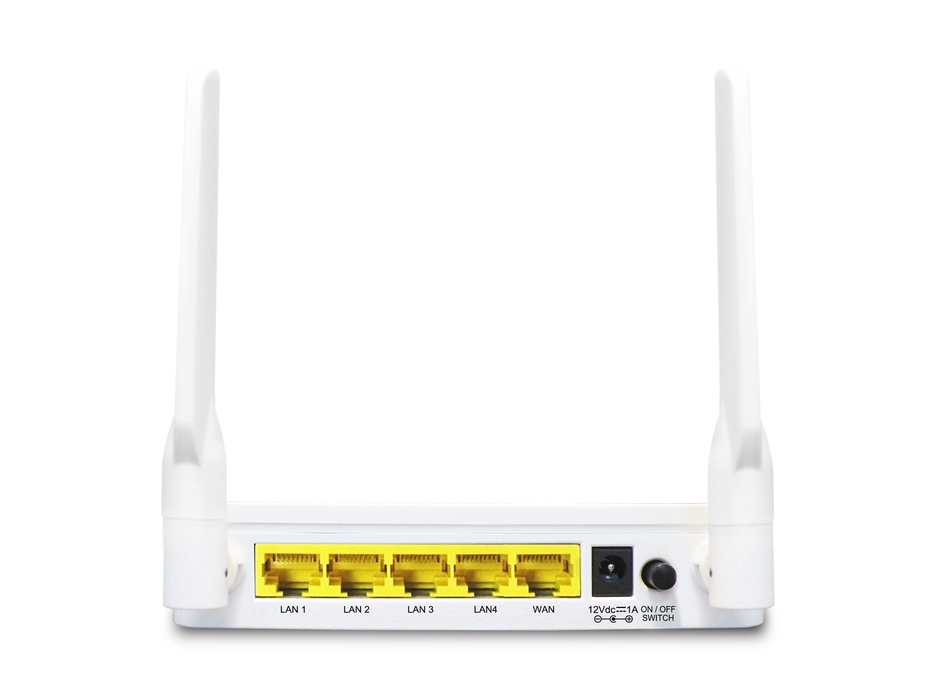 Level One Router Wifi Dualband Ac1200  300mb En 2,4ghz Y 867mb En 5ghz 4p Giga  2 Antenas Fijas Wps