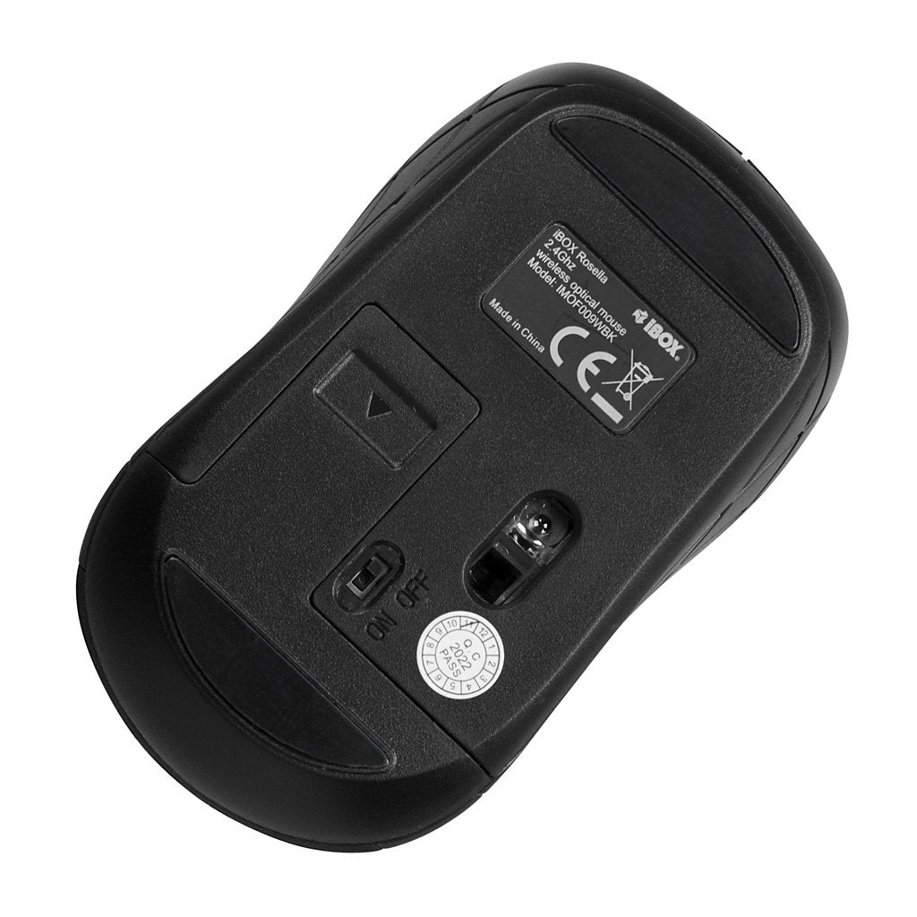 Ratón Inalámbrico Ibox Rosella Pro Negro
