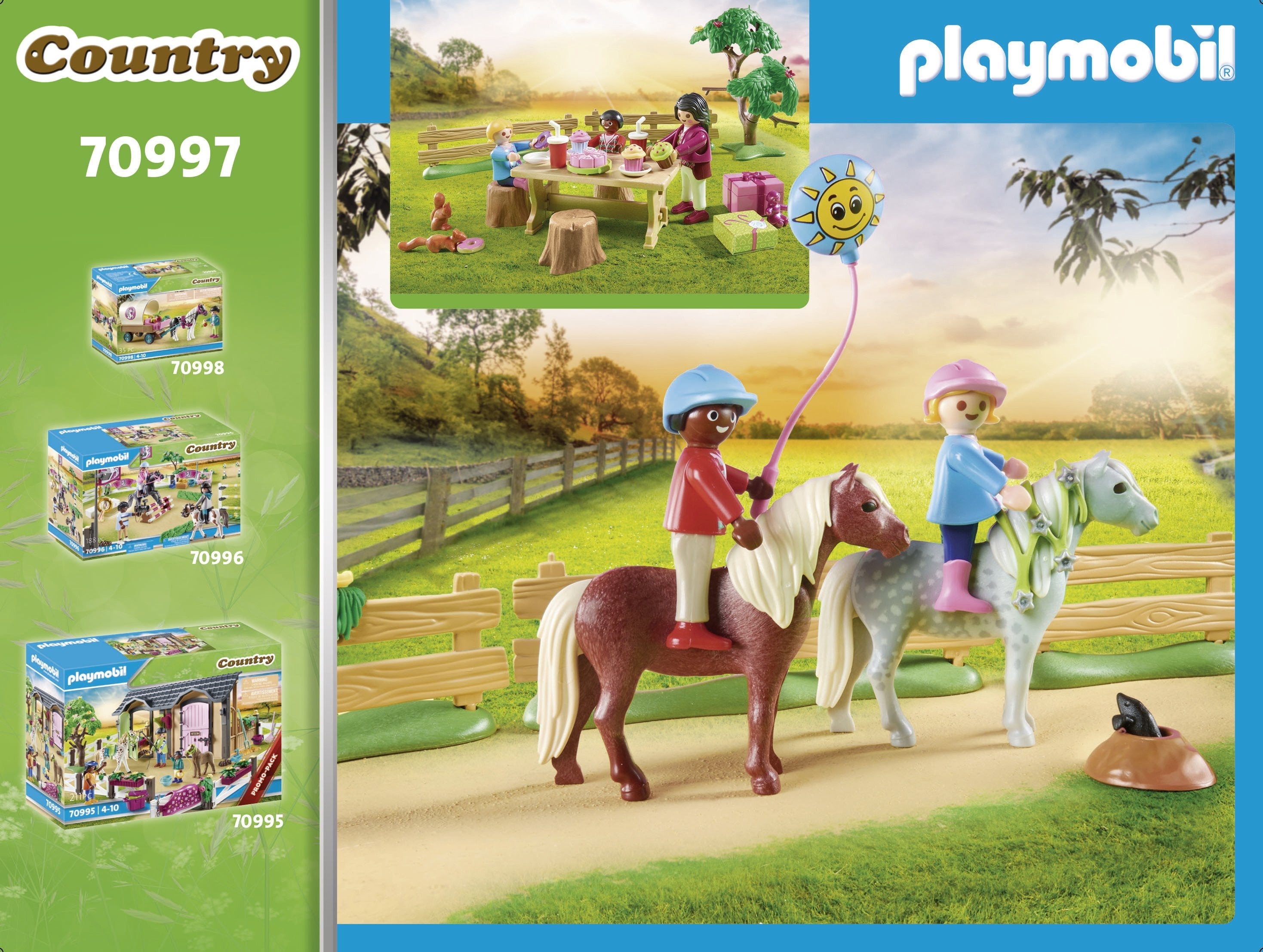 Playmobil 70997 Fiesta De Cumpleaños En La Granja De Ponis