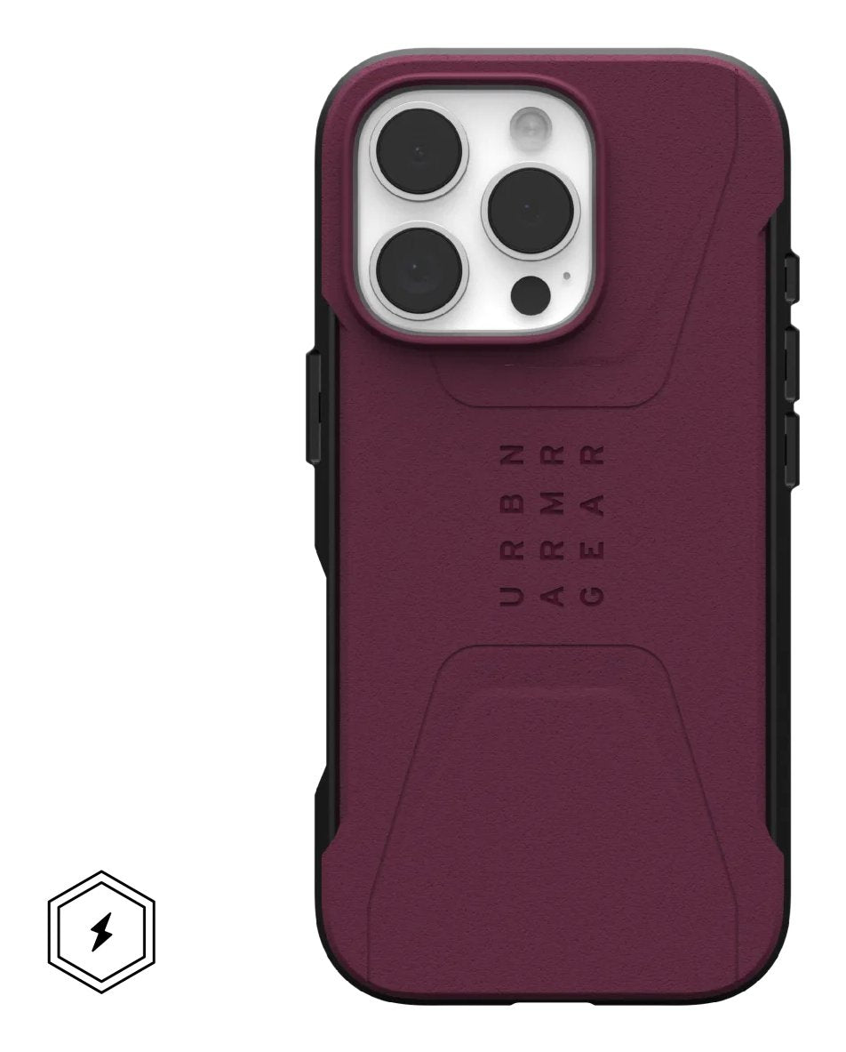 Apple John (Iphone 16 Pro) Civilian Magsafe Bordeaux
