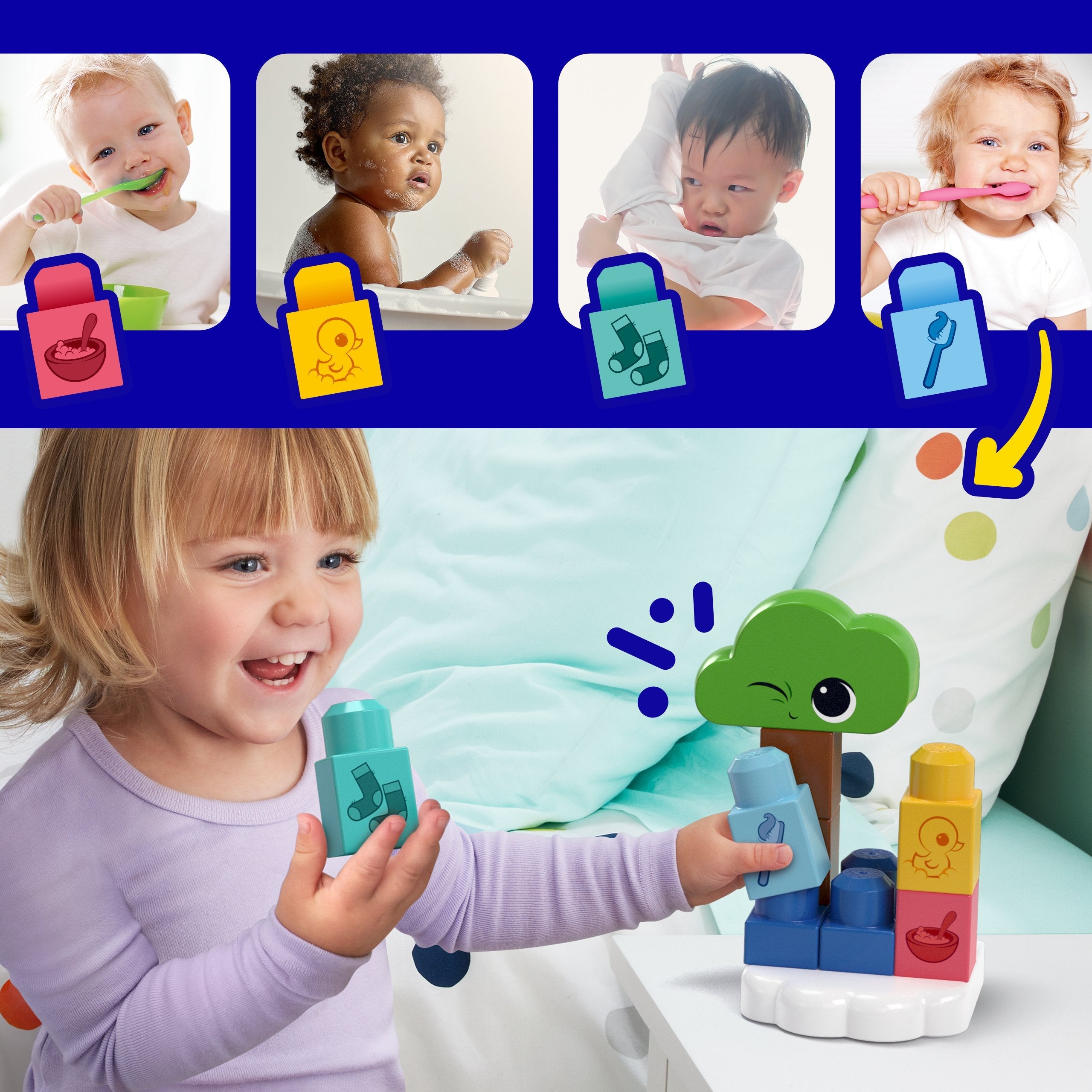 Fisher-Price Mega Bloks Slumber Forest Luz Nocturna  Hth43