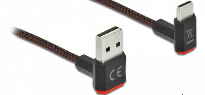 Delock Cable Easy-Usb 2.0 -A  ->  Usb Tipo-C M/M  1m