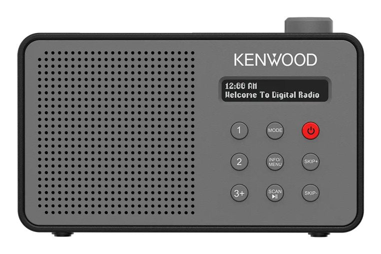 Radio Kenwood Cr-M25dab-H Portátil Digital Gris