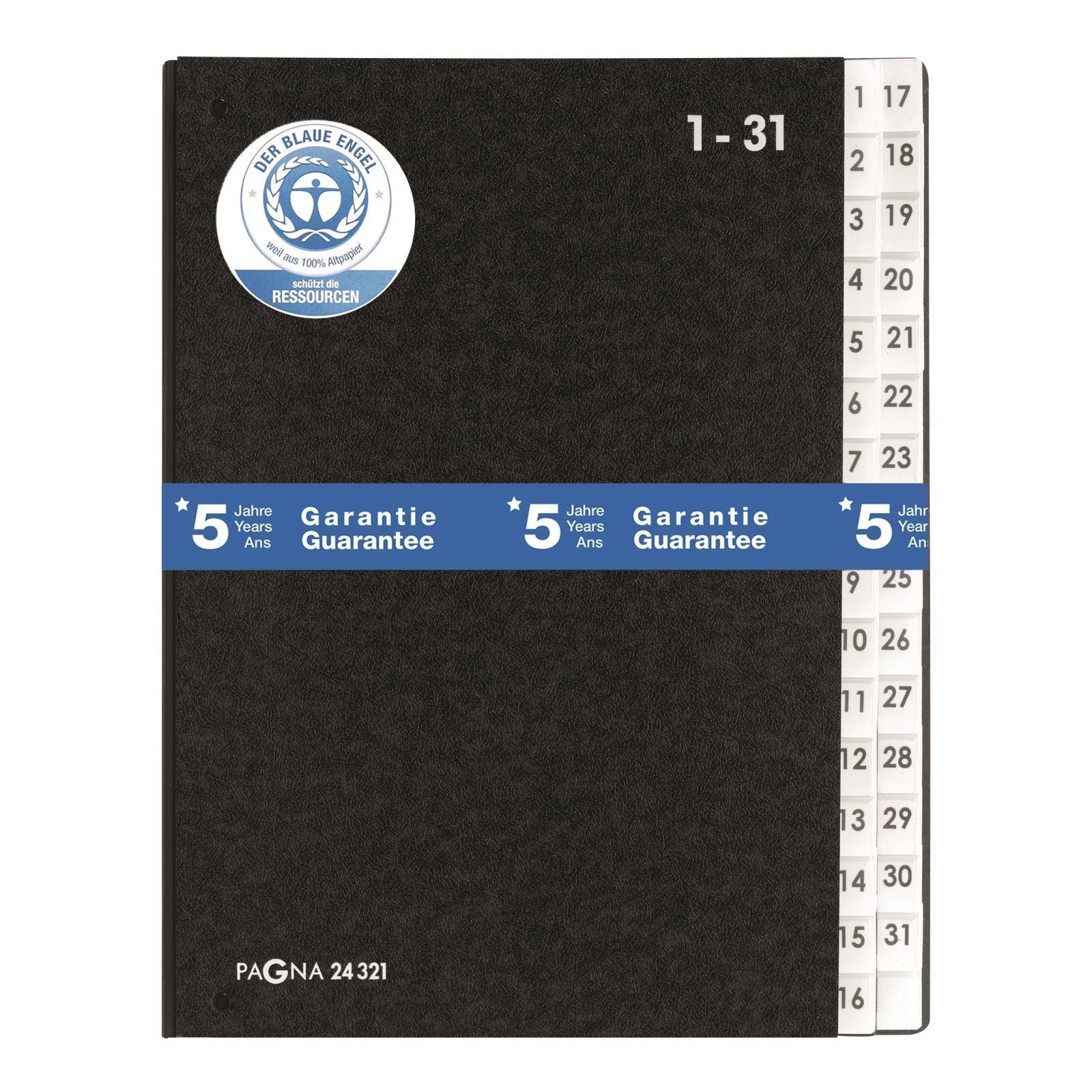 EAN 4013951002074 - Pagna 24321-04 separador Negro A4 imagen 3
