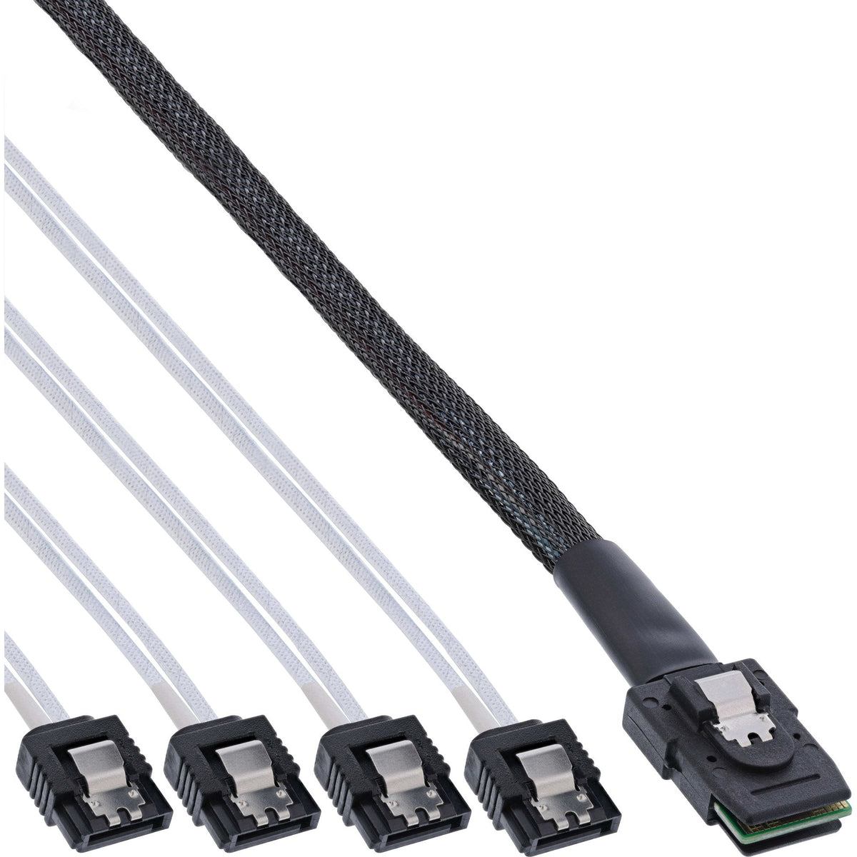 Cable Sas Inline Mini Sas Sff8087 A 4x Sata Ocr Directo 1m