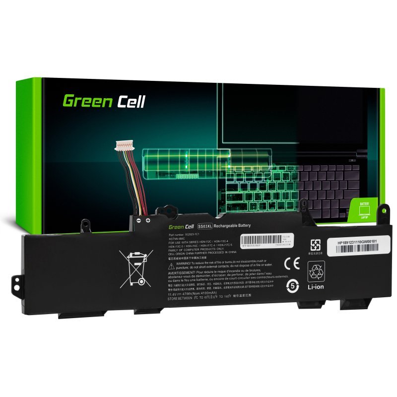 EAN 5904326374300 - Green Cell HP189 refacción para laptop Batería imagen 1