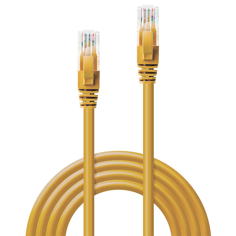 EAN 4002888480628 - Lindy 48062 cable de red Amarillo 1 m Cat6 U/UTP (UTP) imagen 3