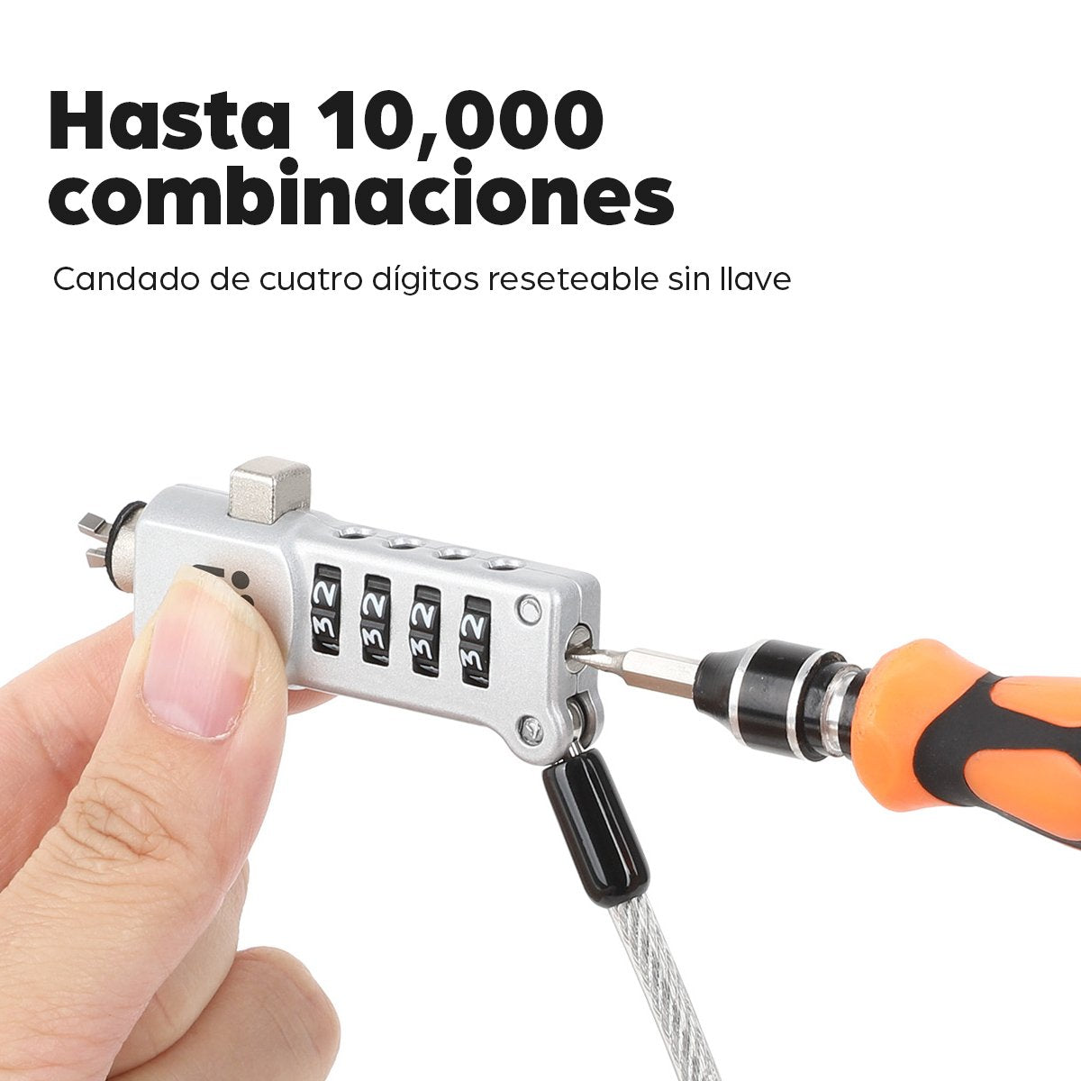 EAN 0766623440301 - Manhattan 440301 cable antirrobo imagen 11