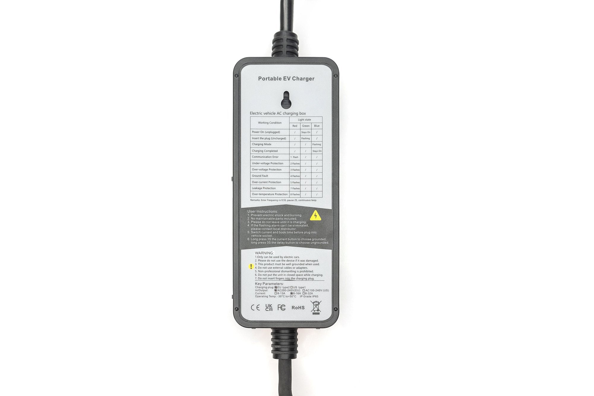 EAN 4016032487791 - Digitus DK-1P16-A-050-BL cable de carga para vehículo eléctrico Negro Type 2 Schuko 1 5 m imagen 3