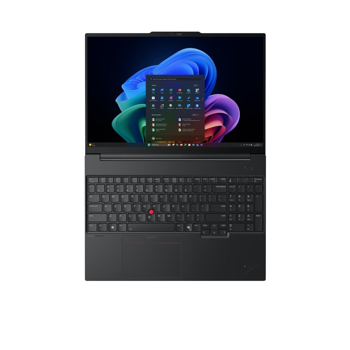 Portátil Lenovo Thinkpad E16 Gen 4 (Intel) Intel Core 5 320 16" Wuxga 16 Gb Ddr5-Sdram 512 Gb Ssd Wi-Fi 7 (802.11be) Windows 11 Pro Negro Español