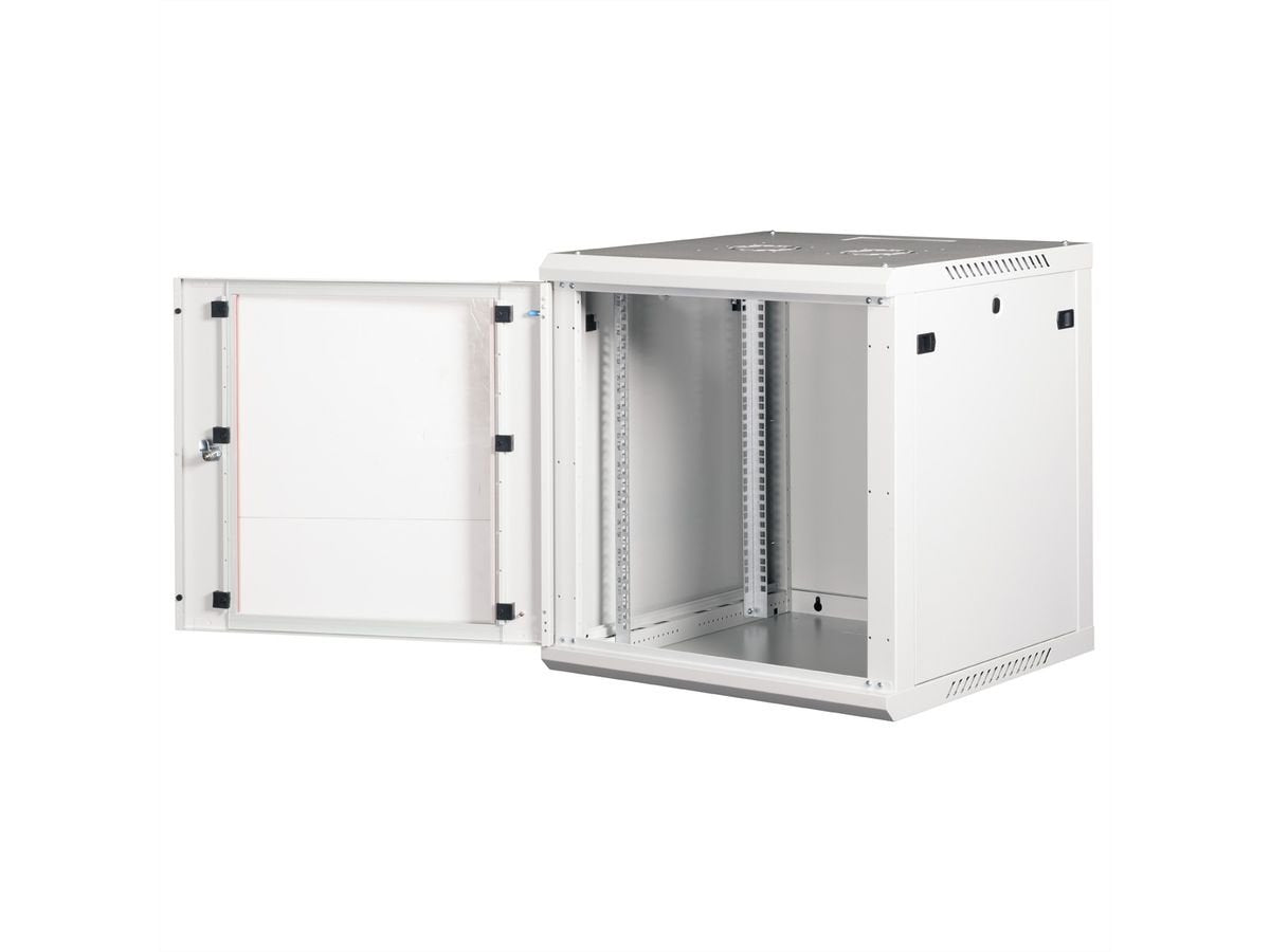 Roline 19-Zoll Wandgehuse Basic Plus 12he, 600x600 Bxt Grau