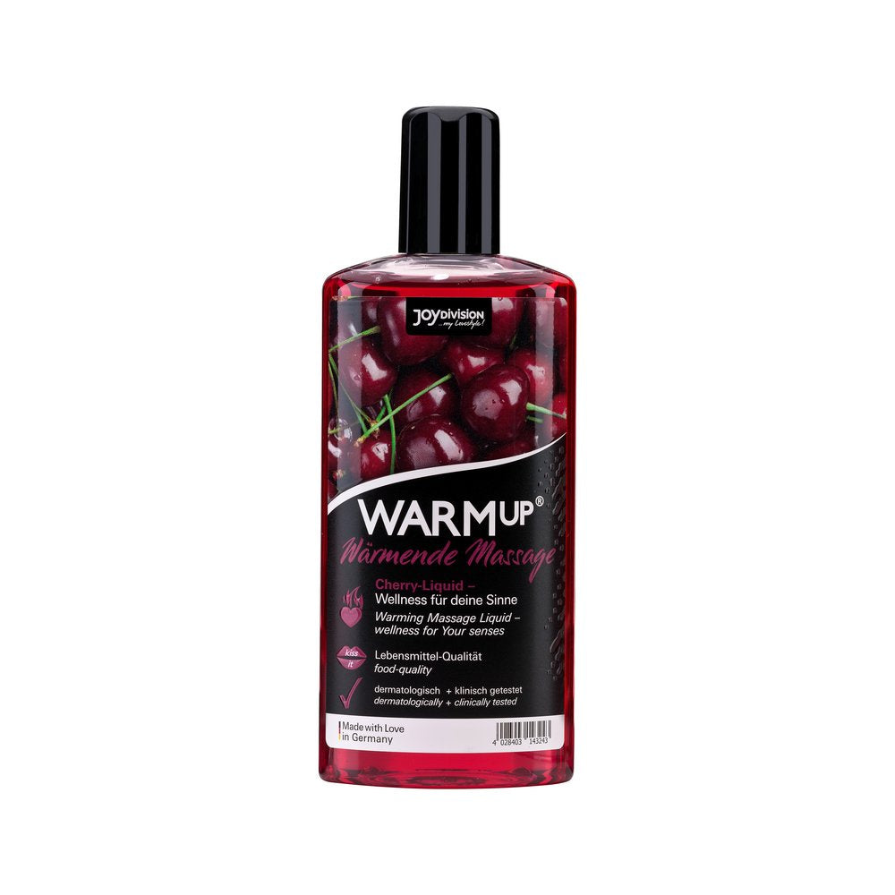 Joydivision Warmup - Aceite De Masaje Efecto Calor Cereza 150ml
