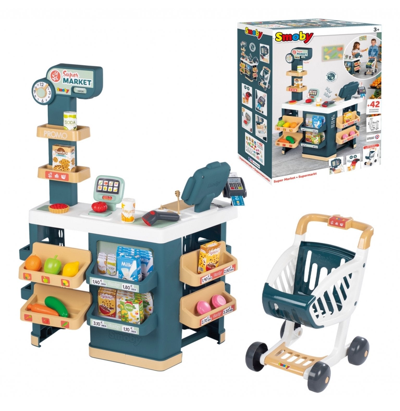 Smoby Supermarket With Shopping Trolley          350239