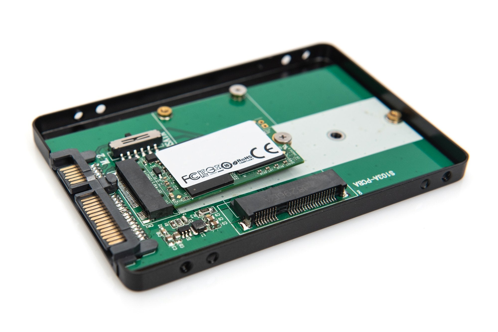 Digitus Da-71118 Caja Para Disco Duro Externo 2.5" Caja Externa Para Unidad De Estado Sólido (Ssd) Negro