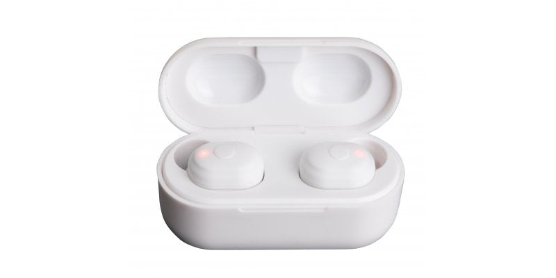 Auriculares Bluetooth Fonestar Twins-2b Blancos Bt 5.0 Batería Recargable Estuche De Carga 600mah Func. Manos Libres