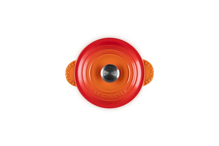 Le Creuset 41110180900460 Cocotte Every Gusseisen 18 Cm Ofenrot