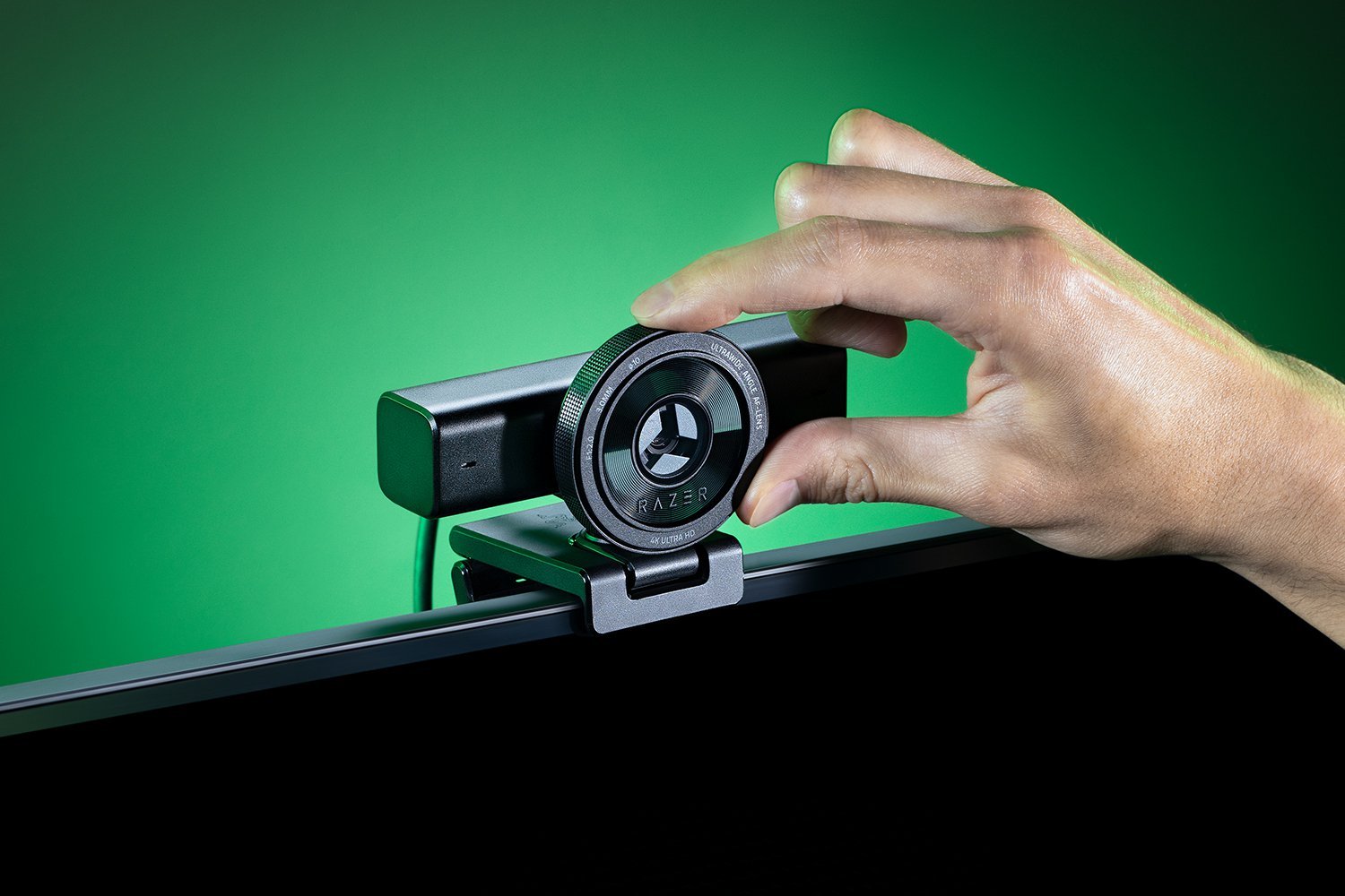 EAN 8887910000526 - Razer Kiyo V2 cámara web 8,3 MP 3840 x 2160 Pixeles USB-C Negro imagen 2