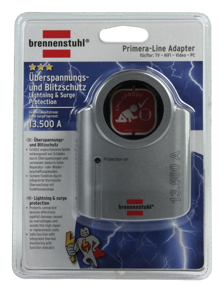 Brennenstuhl Protección Contra Sobretensiones Primera Línea 1506950