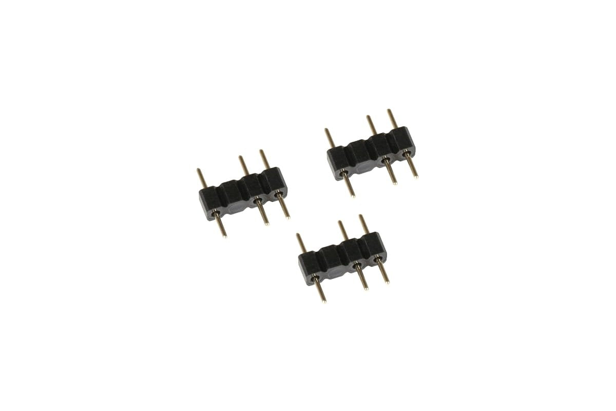 Alfacool Y Divisor De Cable Argb 3 Pines En 2x 3 Pines, 30 Cm De Negro, Incluido El Conector 18705