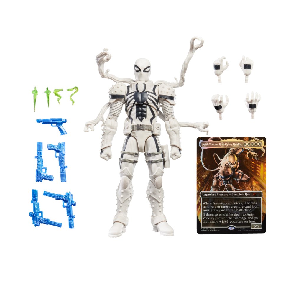 Figura Agent Anti-Venom Magic The Gathering Spider-Man Marvel 15cm