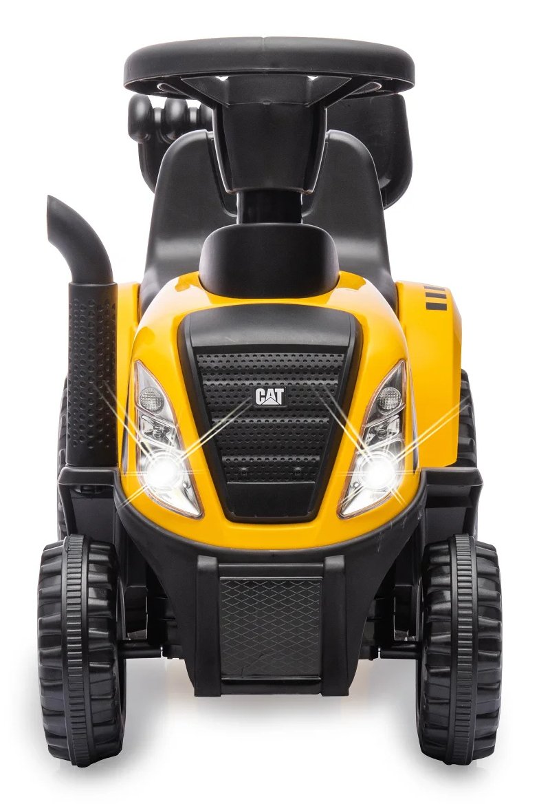Jamara Rutscher Caterpillar Traktor Con Anhänger 2in1 Amarillo