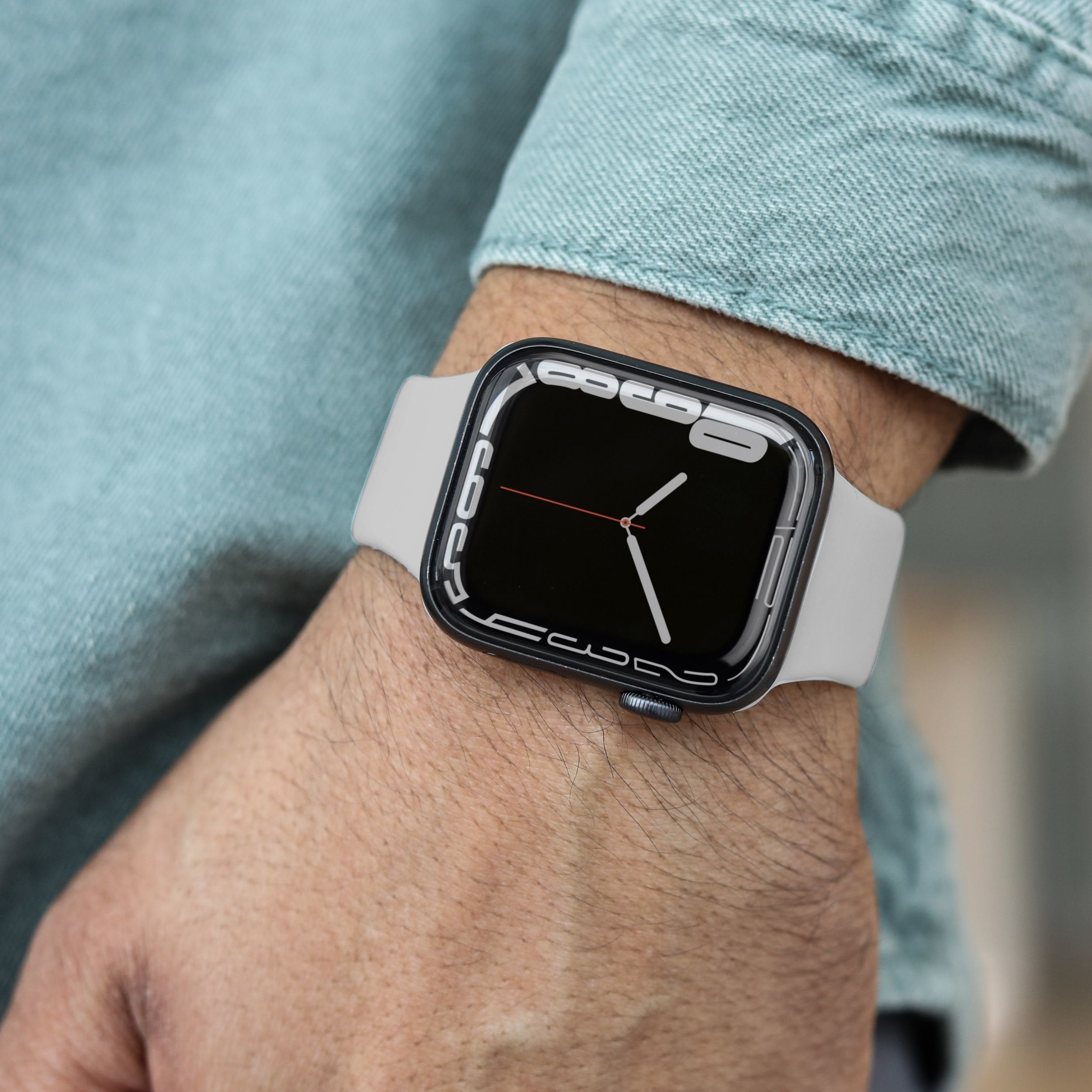 Vonmählen Watchstrap For Apple Solo Loop Funda 2 Band L Light Gris (Aws00027)