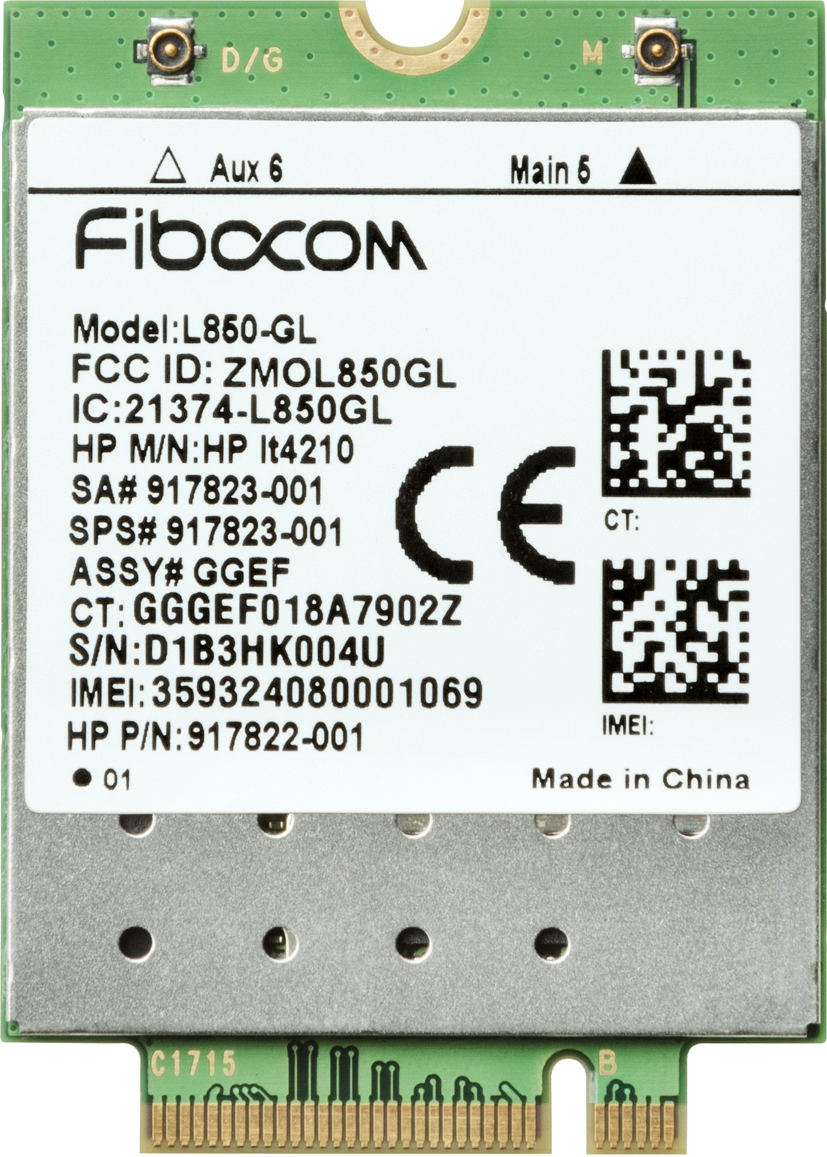 Hp Xmm 7360 Lte-Advance Wwan