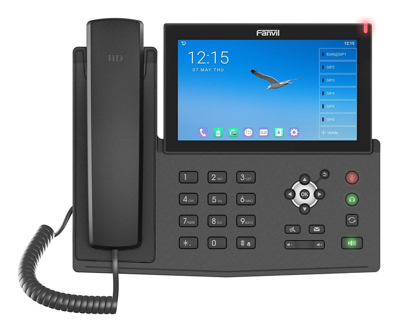EAN 6937295602043 - Fanvil X7A teléfono IP Negro 20 líneas LCD Wifi imagen 1