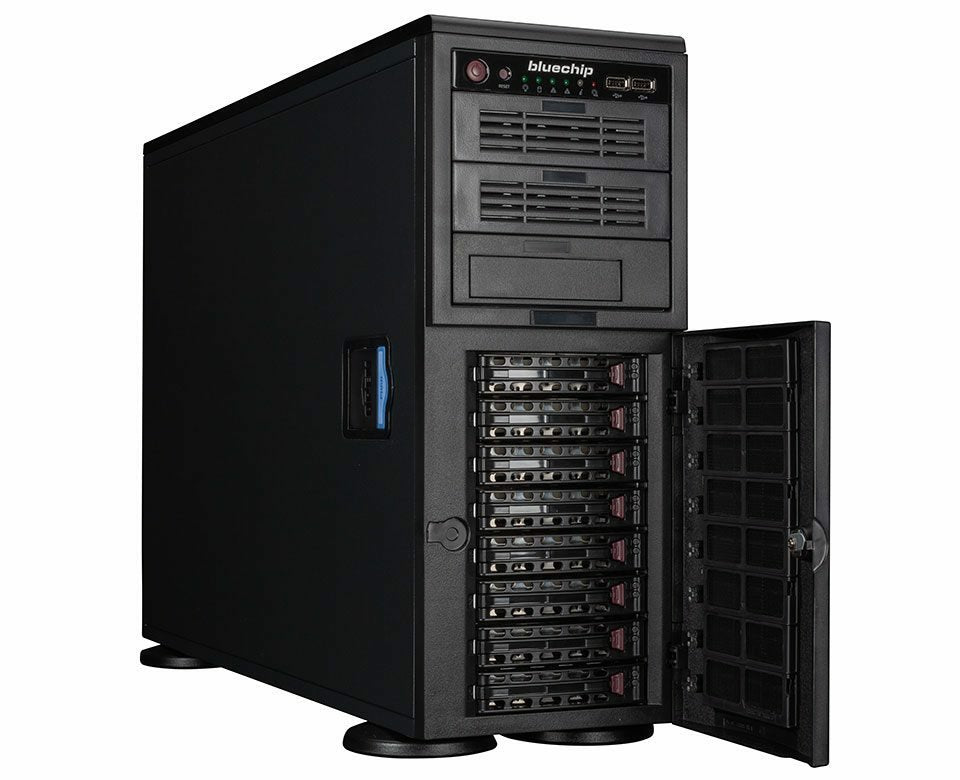 EAN 4250749708347 - bluechip SERVERline T30334s servidor 960 GB Torre Intel Xeon E E-2414 2,6 GHz 32 GB DDR5-SDRAM 1280 W imagen 2