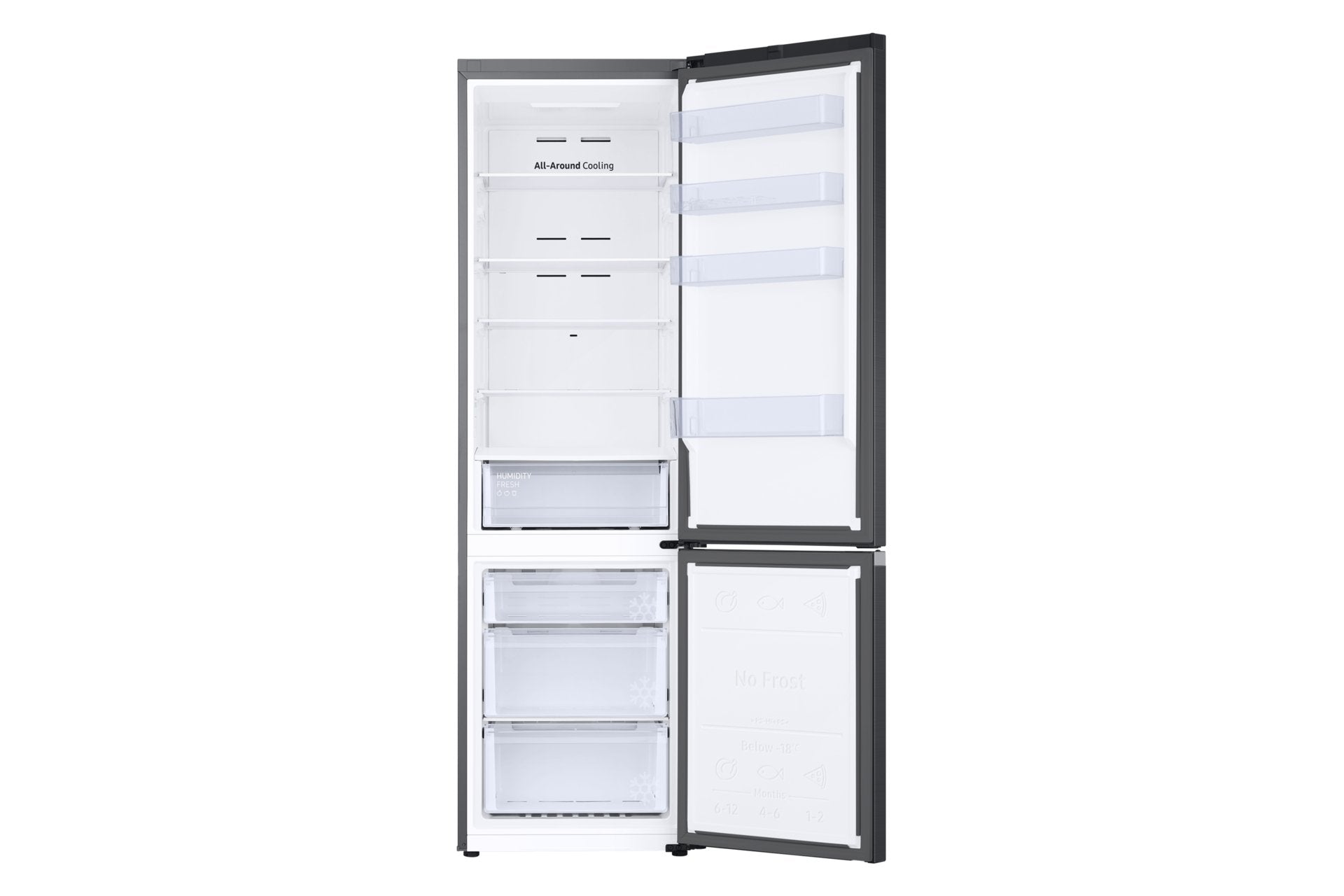 EAN 8806095286228 - Samsung RB38C600EB1 Independiente 390 L Negro imagen 2