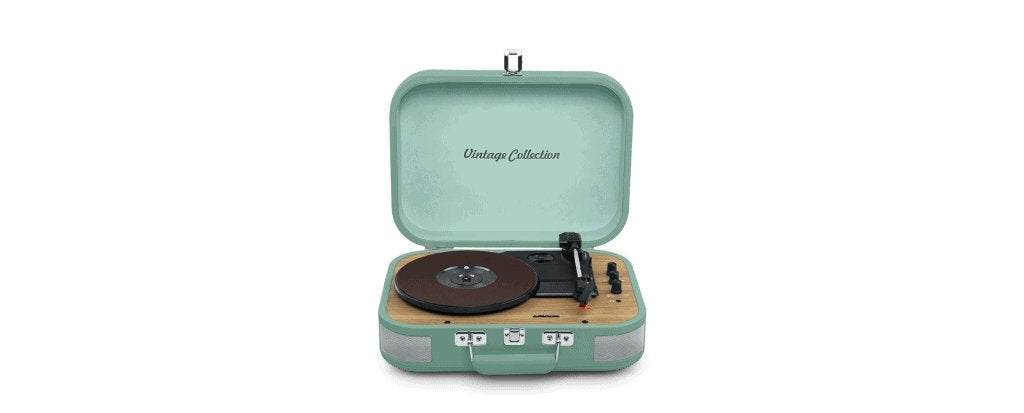 Sistema Estéreo Con Tocadiscos Muse Mt-201wg Puerto Usb, Entrada Aux